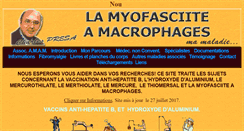 Desktop Screenshot of myofasciiteamacrophages.net